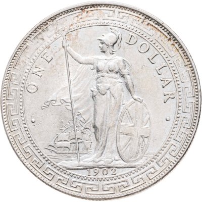 купить Великобритания 1 торговый доллар (dollar) 1902 "British Trade Dollar"