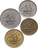 Купить Кувейт набор монет 1961-2013 (4 шт.)