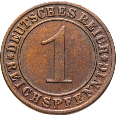 купить Германия 1 рейхспфенниг (reichspfennig) 1936 A знак монетного двора "A" — Берлин
