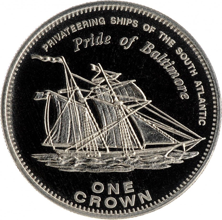 купить 1 крона 2006, Pride of Baltimore