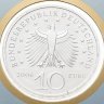 Купить Германия 10 евро 2006 "250 лет Карлу Фридриху Шинкелю" в блистере с марками