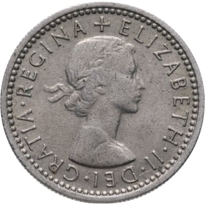купить Великобритания 6 пенсов 1959-1967
