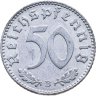 Купить Германия, Третий рейх 50 рейхспфеннигов 1943 "В"