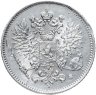 Купить 25 пенни (pennia) 1917 S  гербовый орёл с коронами, монета для Финляндии
