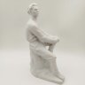 Купить Статуэтка "Максим Горький", автор В.Г. Стамов, фарфор, бисквит, Ленинградский фарфоровый завод (ЛФЗ), СССР, 1960-1970 гг.