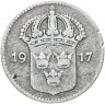 Купить Швеция 10 эре (ore) 1917