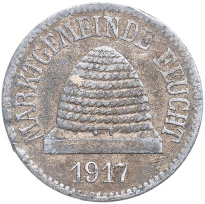 купить Германия, Фойхт 10 пфеннигов 1917