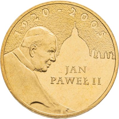 купить Польша 2 злотых 2005 "Папа римский Иоанн Павел II"