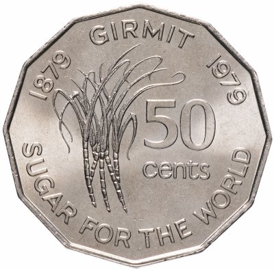 купить Фиджи 50 центов (cents) 1979 "ФАО - 100 лет появлению индийцев на Фиджи"