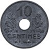 Купить Франция 10 сантимов (centimes) 1944