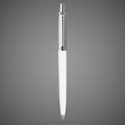 купить Шариковая ручка Parker Jotter K60, цвет: White, стержень: Mblue, Металлы: нержавеющая сталь, пластик, 2026 г.