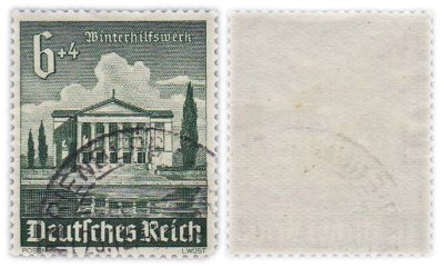 купить Германия, Третий Рейх 6+4 рейхспфеннига 1940 Фонд "Зимняя помощь". Серия "Архитектура Германии"