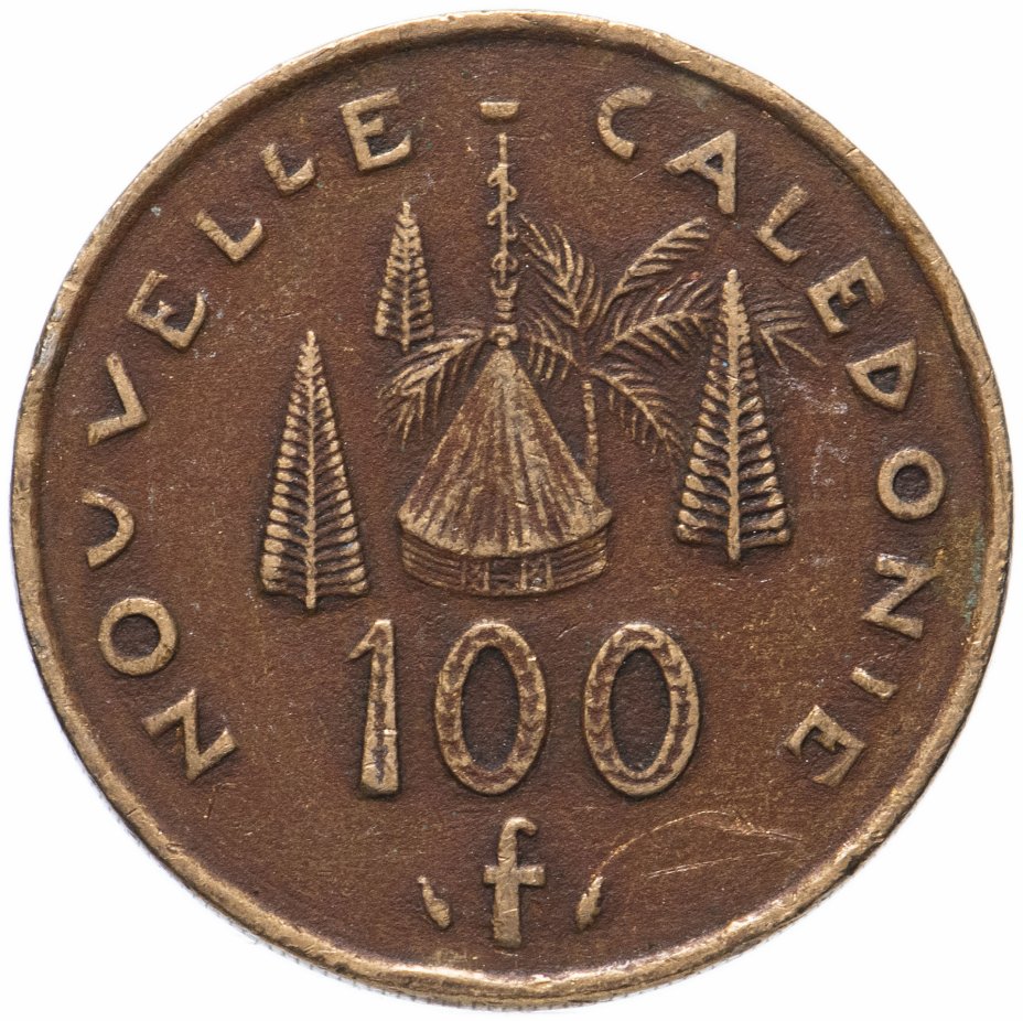 купить Новая Каледония 100 франков 1976-2005, случайная дата