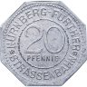 Купить Германия (Нюрнберг) нотгельд  20 пфеннигов 1921 "Госпиталь" трамвайный жетон
