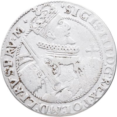 купить Речь Посполитая 1 орт (1/4 талера) 1621 Сигизмунд III Ваза г. Быдгощ