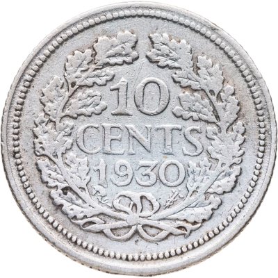 купить Нидерланды 10 центов (cents) 1930