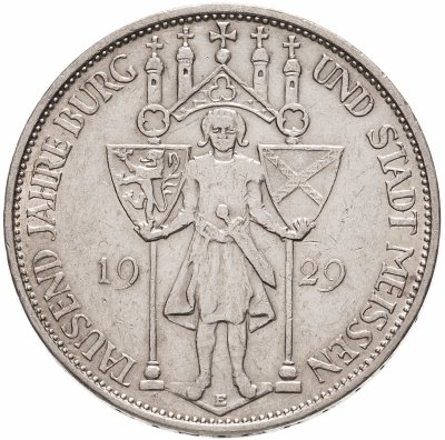 Купить Германия 3 рейхсмарки 1929 1000 лет Мейсену