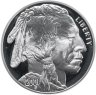Купить США 1 доллар (dollar) 2001 Proof Американский буффало (бизон), в футляре с сертификатом