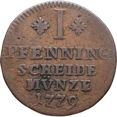 купить Брауншвейг-Вольфенбюттель 1 пфенниг 1779