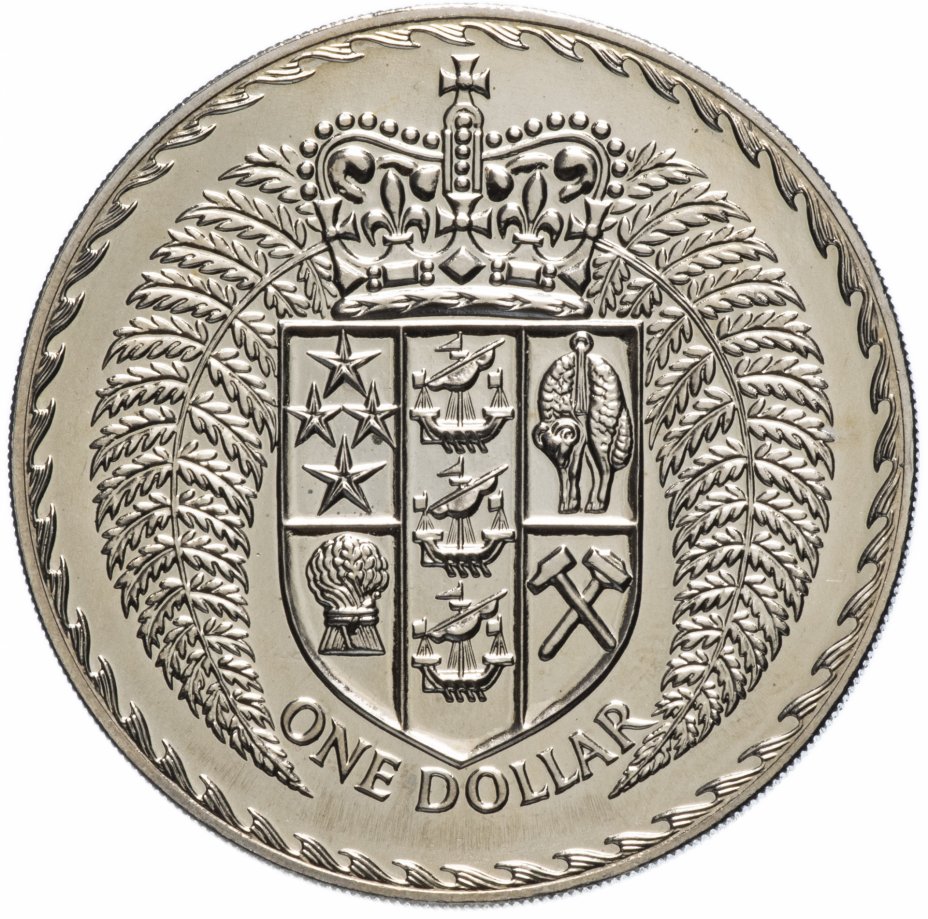 купить Новая Зеландия 1 доллар (dollar) 1979
