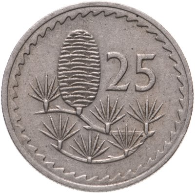 купить Кипр 25 милей 1968