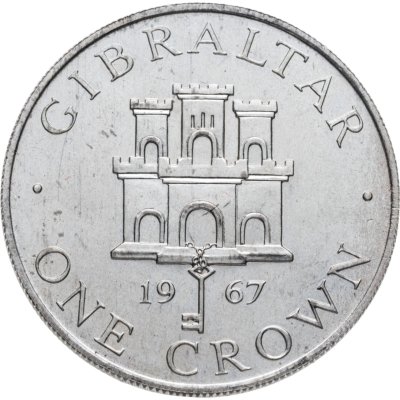 купить Гибралтар 1 крона (crown) 1967