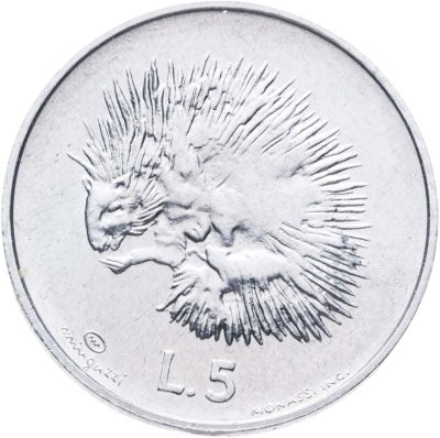 купить Сан-Марино 5 лир (lire) 1974