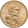 Купить США 1 доллар 2022 "Эли Сэмюэл Паркер", знак монетного двора "D"  - Денвер