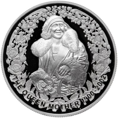 купить Австралия 5 долларов 2002 "Смерть Королевы Матери" в футляре с сертификатом