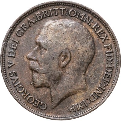 купить Великобритания 1 пенни (penny) 1915