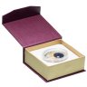 Купить Македония 10 динар (денари) 2014 Proof "Знаки зодиака - Лев" в футляре, с сертификатом c вставкой из стекла