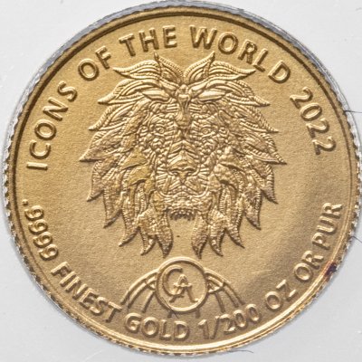 купить Руанда 10 франков 2022 Мандала-Лев