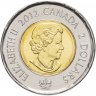 Купить Канада 2 доллара (dollars) 2012 "Война 1812 года - Фрегат «Шеннон»"