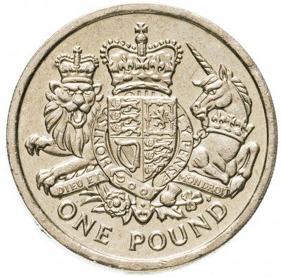 купить Великобритания 1 фунт (pound) 2015 Королевский герб Великобритании