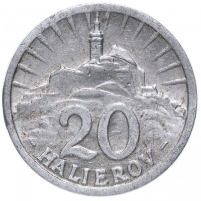 Купить Словакия 20 геллеров (halierov) 1942