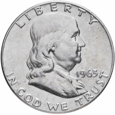 купить США 1/2 доллара 1963