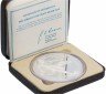 Купить Ямайка 100 долларов 1990 "XIV Чемпионат мира по футболу 1990 года в Италии" в капсуле и футляре с сертификатом