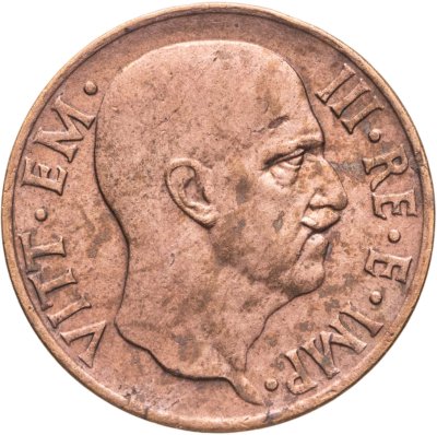 купить Италия 5 чентезимо (centesimi) 1938
