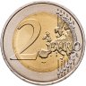 Купить Франция 2 евро 2015 "30 лет флагу Европы"