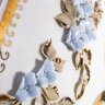Купить Шкатулка фарфоровая с лепным цветочным декором, фарфор, роспись, золочение, Кисловодская фабрика сувениров, СССР, 1968-1978 гг.