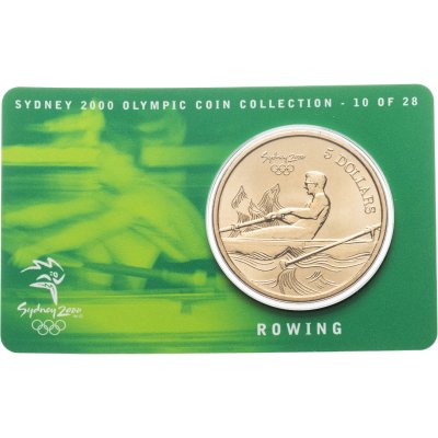 купить Австралия 5 долларов 2000 Олимпийские игры в Сиднее - Гребля