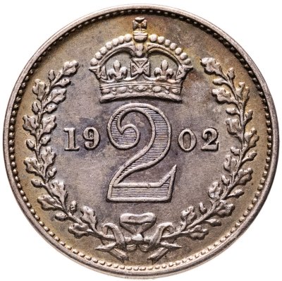 купить Великобритания 2 пенса 1902 Маунди - Эдуард VII