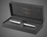 Купить Ручка роллер Parker Sonnet T546 Stainless Steel CT, стержень: F, цвет чернил: black, в подарочной упаковке, Металлы: нержавеющая сталь, палладий, пластик, 2026 г.