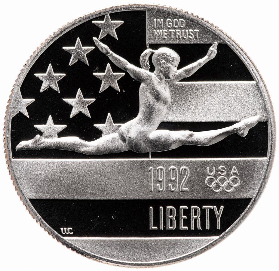 купить США 50 центов 1992 Proof "Олимпийские игры в Барселоне"