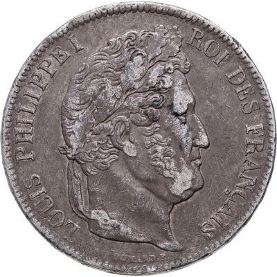 купить Франция 5 франков 1838 Луи-Филипп I