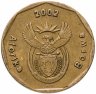 Купить ЮАР 50 центов (cents) 2002 "Чемпионат мира по крикету в Южной Африке 2003"