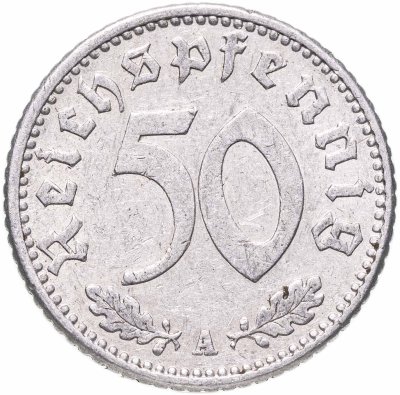 купить Германия 50 рейхспфеннигов 1942, "А"