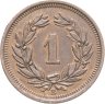 Купить Швейцария 1 раппен (rappen) 1937