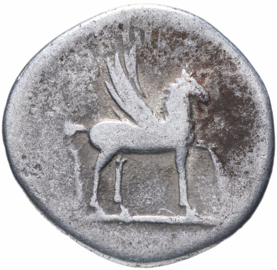 купить Римская империя, Домициан, 81-96 годы, денарий. Пегас