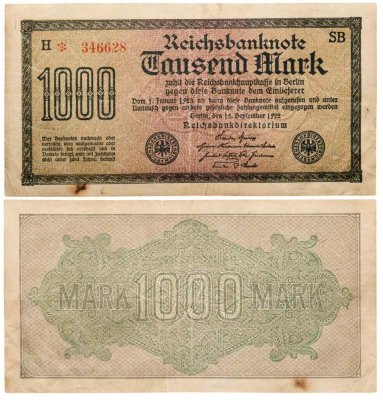 купить Германия 1000 марок 1922
